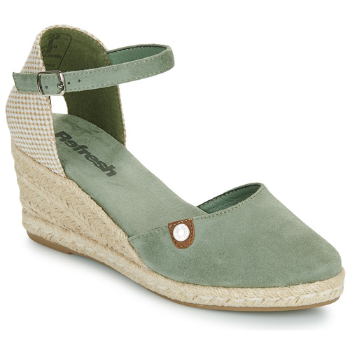 Zapatos Mujer Alpargatas Refresh 171882 Verde