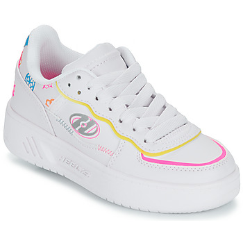 Zapatos Niña Zapatos con ruedas Heelys REZERVE FN GUESS Blanco / Rosa