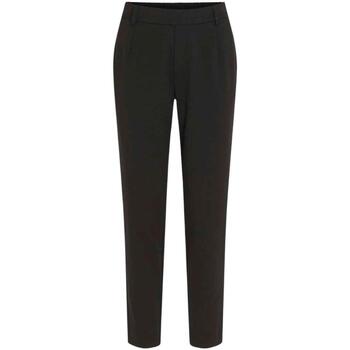 textil Mujer Pantalones Vila VIVARONE HW SLIM Negro