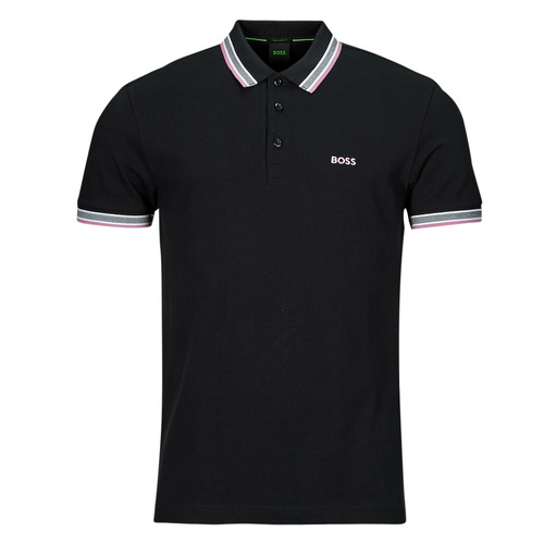 textil Hombre Polos manga corta BOSS Paddy Marino / Rosa