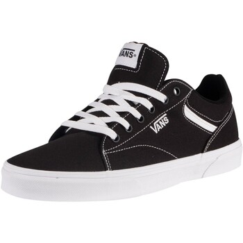 Zapatos Hombre Zapatillas bajas Vans Zapatillas De Lona Seldan Negro