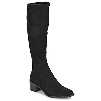 Zapatos Mujer Botas urbanas JB Martin JOE Toile / Aterciopleado / Negro