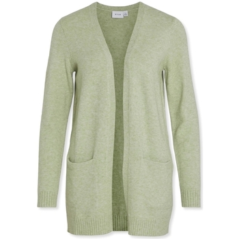 textil Mujer Abrigos Vila Noos Ril Cardigan - Swamp Verde