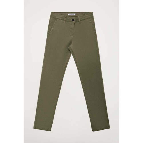 textil Mujer Pantalones chinos Polo Club MAIA SF Kaki