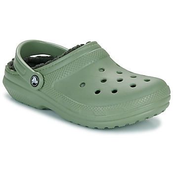 Zapatos Zuecos (Clogs) Crocs Classic Lined Clog Verde