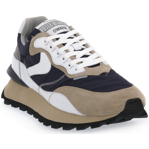 Zapatos Hombre Deportivas Moda Voile Blanche 3D92 QWARK Beige