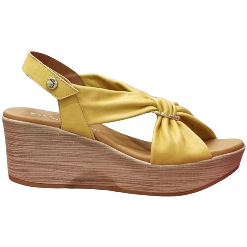 Zapatos Mujer Sandalias Paula Urban 31-613 Amarillo