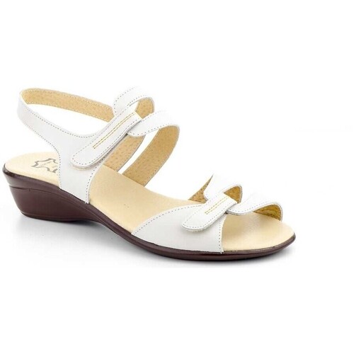 Zapatos Mujer Sandalias Cbp - Conbuenpie Sandalias de Piel beige by CBP Beige