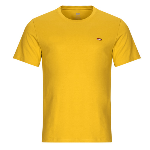 textil Hombre Camisetas manga corta Levi's SS ORIGINAL HM TEE Amarillo