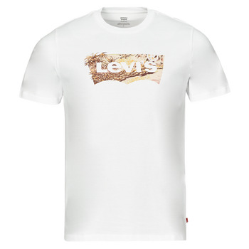 textil Hombre Camisetas manga corta Levi's GRAPHIC CREWNECK TEE Blanco