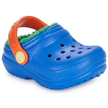 Zapatos Niños Zuecos (Clogs) Crocs Classic Lined Clog T Azul / Rojo / Verde