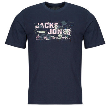 textil Hombre Camisetas manga corta Jack & Jones JCOOUTDOOR  Marino