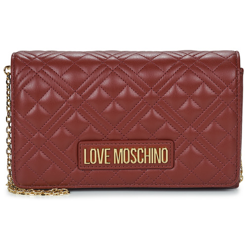 Bolsos Mujer Bandolera Love Moschino SMART DAILY BAG JC4079 Burdeo