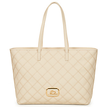 Bolsos Mujer Bolso shopping Love Moschino LADY LACE TOTE JC4307PP0 Marfil