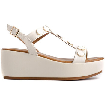 Zapatos Mujer Sandalias Inuovo 123111 Beige