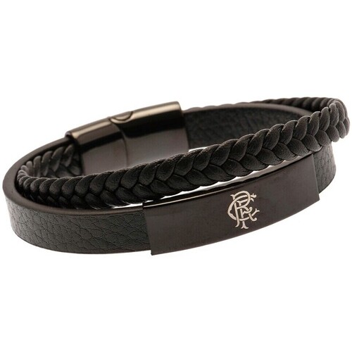 Relojes & Joyas Brazalete Rangers Fc BS4292 Negro