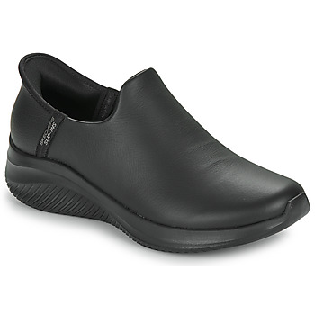 Zapatos Mujer Slip on Skechers HAND FREE SLIP-INS ULTRA FLEX 3.0 LEATHER Negro