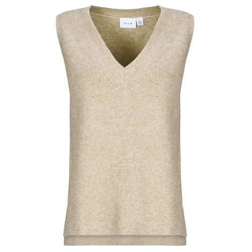 textil Mujer Jerséis Vila VIRIL  Beige