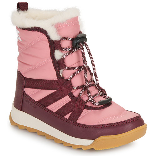 Zapatos Niña Botas de nieve Sorel YOUTH WHITNEY II PLUS LACE WP Rosa / Violeta