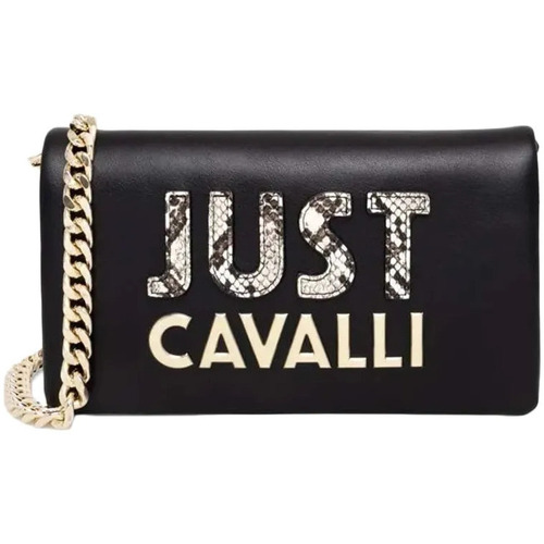 Bolsos Mujer Bandolera Roberto Cavalli Authentic Negro