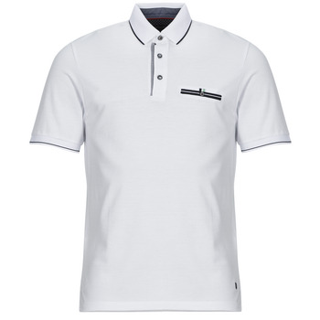 textil Hombre Polos manga corta Jack & Jones JPRBLUMILLIARD Blanco