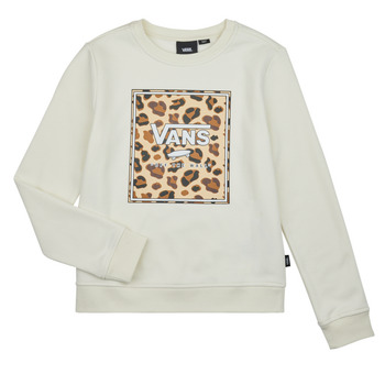 textil Niña Sudaderas Vans GR FELIDAE BOXED CREW Crudo