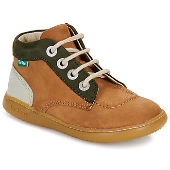 Zapatos Niños Botas de caña baja Kickers KICKICONIC Camel / Beige