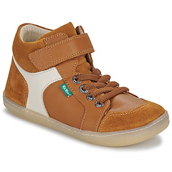 Zapatos Niño Zapatillas altas Kickers KICKBARYL Camel