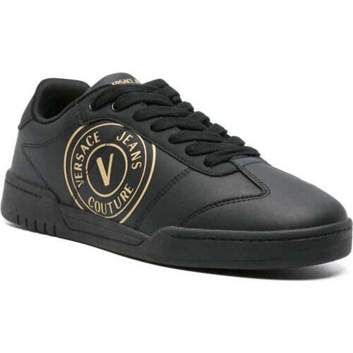 Zapatos Hombre Zapatillas bajas Versace Jeans Couture  Negro