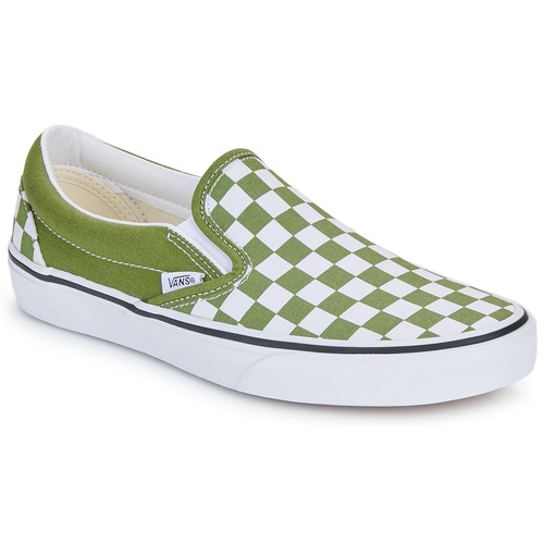 Zapatos Slip on Vans Classic Slip-On Verde / Blanco