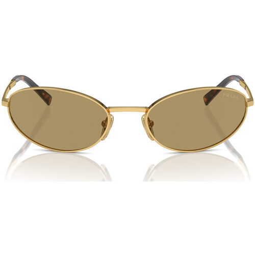 Relojes & Joyas Gafas de sol Prada Occhiali da Sole  PRA59S 5AK70G Oro