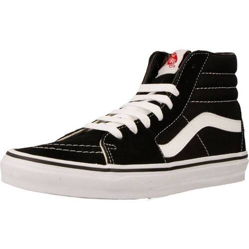 Zapatos Hombre Deportivas Moda Vans SK8-HI Negro