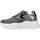 Zapatos Mujer Deportivas Moda Voile Blanche MONSTER Gris