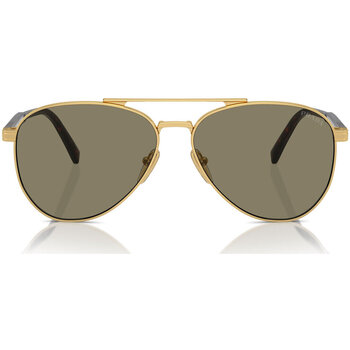 Relojes & Joyas Gafas de sol Prada Occhiali da Sole  PRA58S 5AK90F Oro