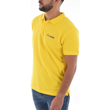 textil Hombre Polos manga corta Roberto Cavalli SXT64B KB002 - Hombres Amarillo