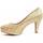 Zapatos Mujer Zapatos de tacón Leindia 92348 Oro