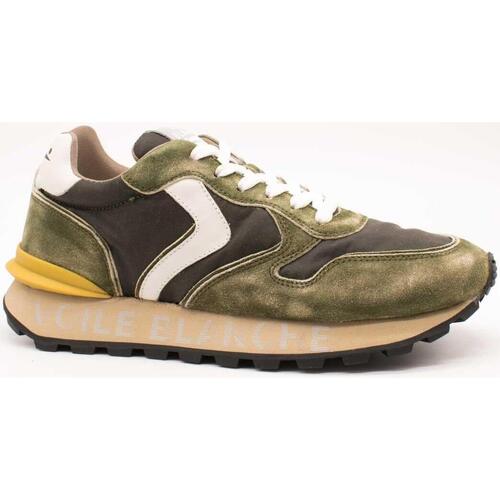 Zapatos Hombre Zapatillas bajas Voile Blanche 1F16 PARIS RACE ARMY Verde