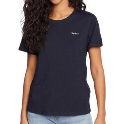 textil Mujer Tops y Camisetas Pepe jeans  Azul