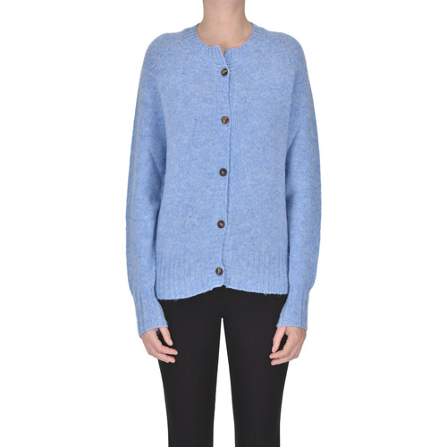 textil Mujer Chaquetas de punto Scaglione MGC00004044AI Azul