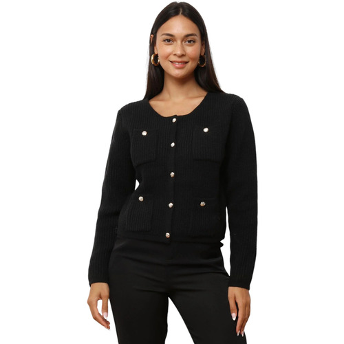 textil Mujer Chaquetas de punto La Modeuse 72319_P169839 Negro