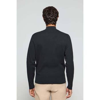 textil Hombre Jerséis Polo Club KHAN PERKINS NECK Negro