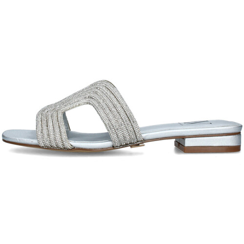 Zapatos Mujer Zuecos (Mules) Albano AV6737 Plata