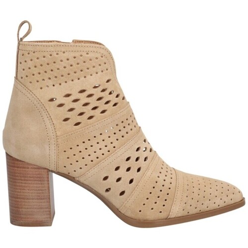 Zapatos Mujer Botines Alpe 5385 11 08 Beige