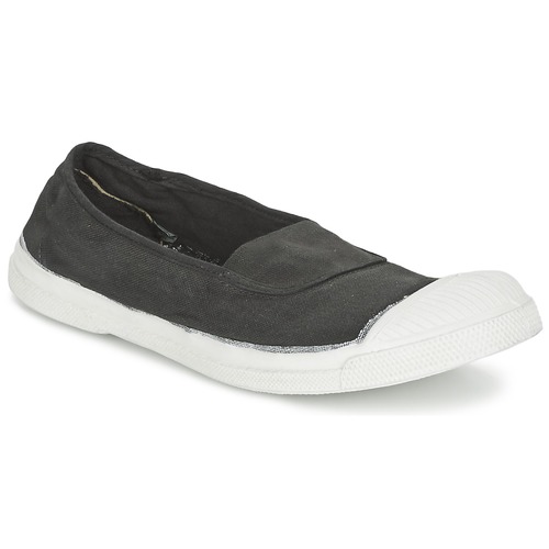 Zapatos Mujer Slip on Bensimon TENNIS ELASTIQUE Carbón