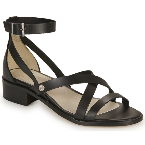 Zapatos Mujer Sandalias Casual Attitude COUTIL Negro