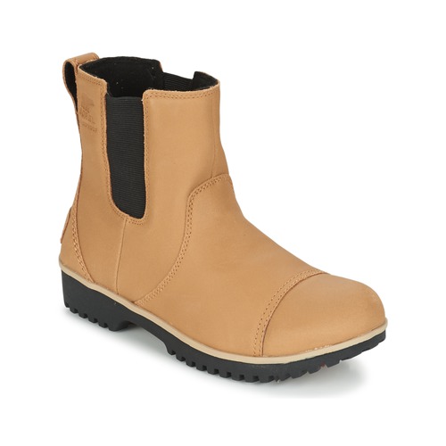 Zapatos Mujer Botas de caña baja Sorel MEADOW CHELSEA Beige