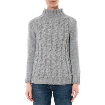 textil Mujer Jerséis De Fil En Aiguille Pull Farfalla Gris clair Gris