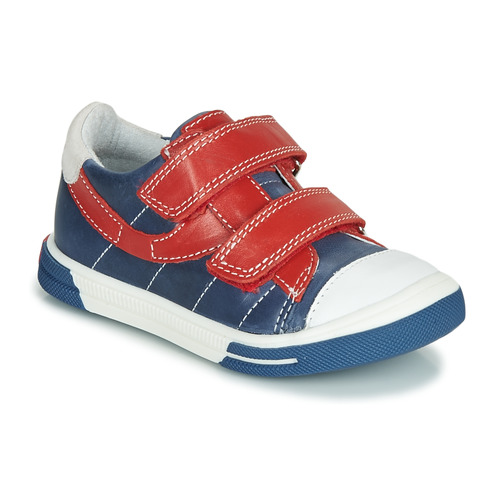 Zapatos Niño Zapatillas bajas Catimini SORBIER Azul / Rojo