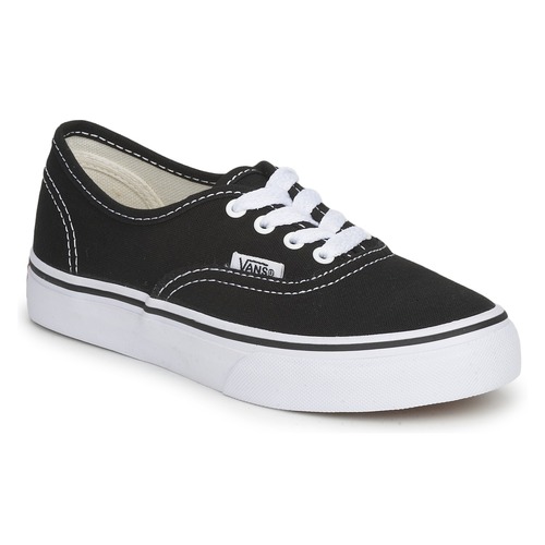 Zapatos Niños Zapatillas bajas Vans AUTHENTIC Negro