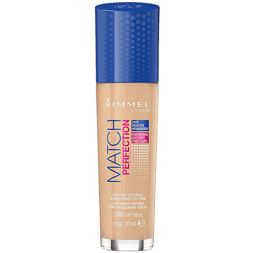 Belleza Base de maquillaje Rimmel London Match Perfection Foundation 200 -soft Beige 